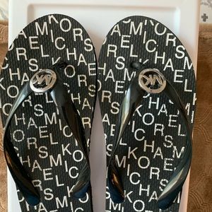 Women’s MK signature flip flops